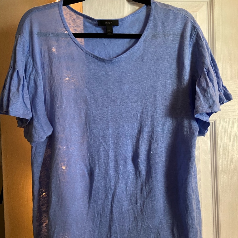 J Crew linen T XL